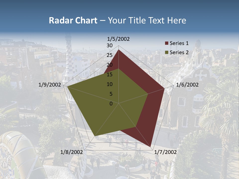 Gaudi Park Art PowerPoint Template