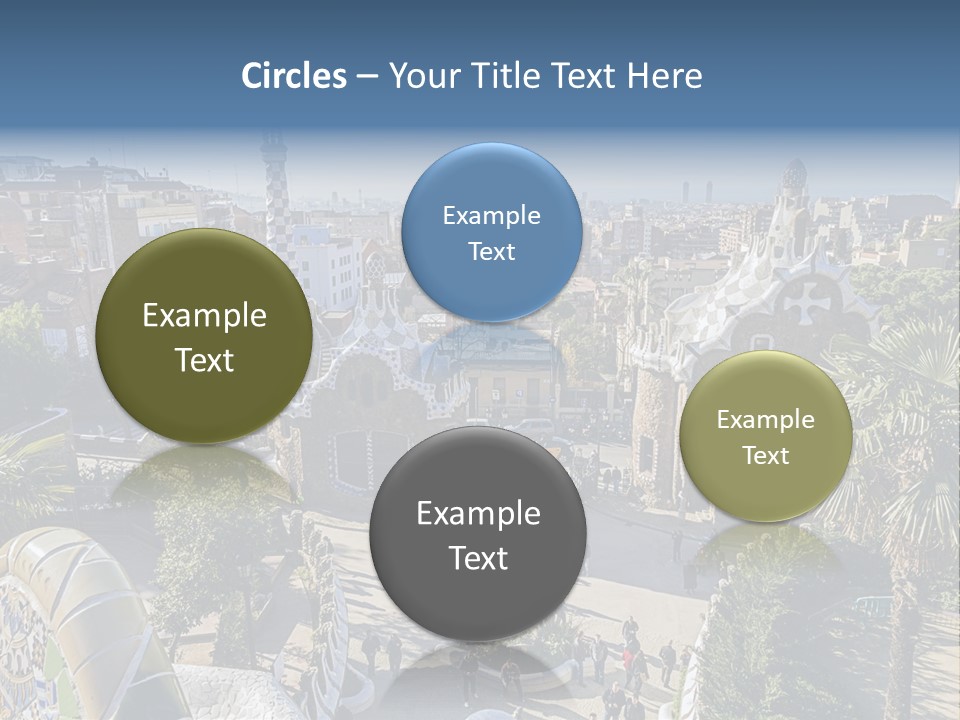 Gaudi Park Art PowerPoint Template