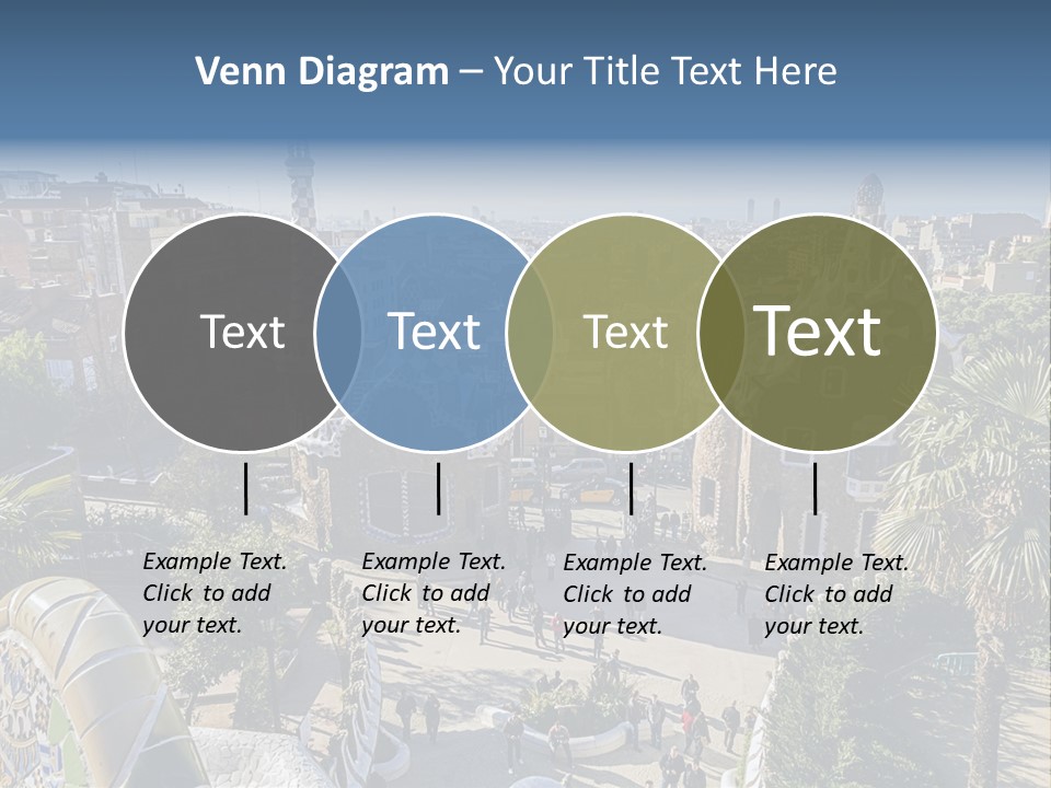 Gaudi Park Art PowerPoint Template