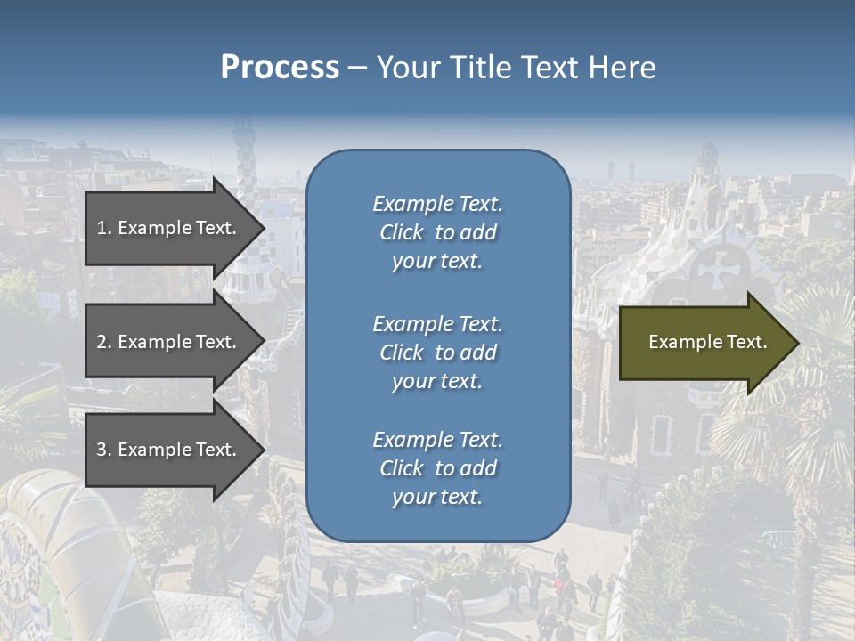 Gaudi Park Art PowerPoint Template