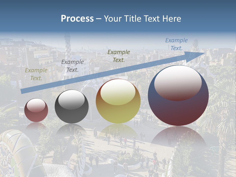 Gaudi Park Art PowerPoint Template