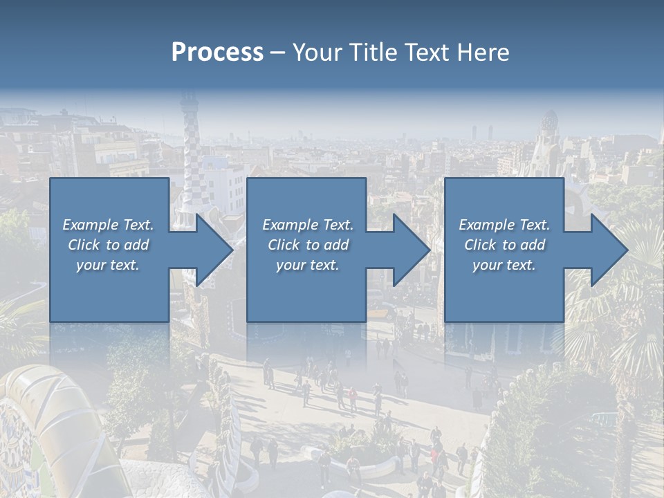 Gaudi Park Art PowerPoint Template