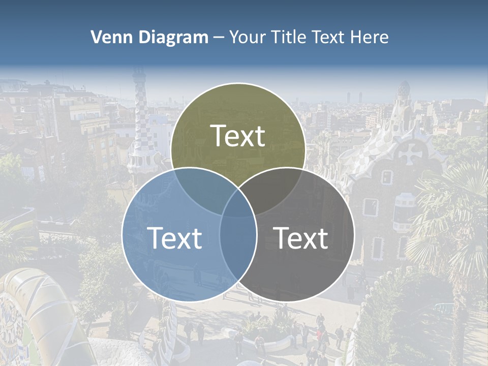 Gaudi Park Art PowerPoint Template