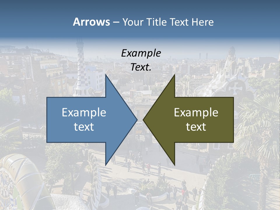 Gaudi Park Art PowerPoint Template