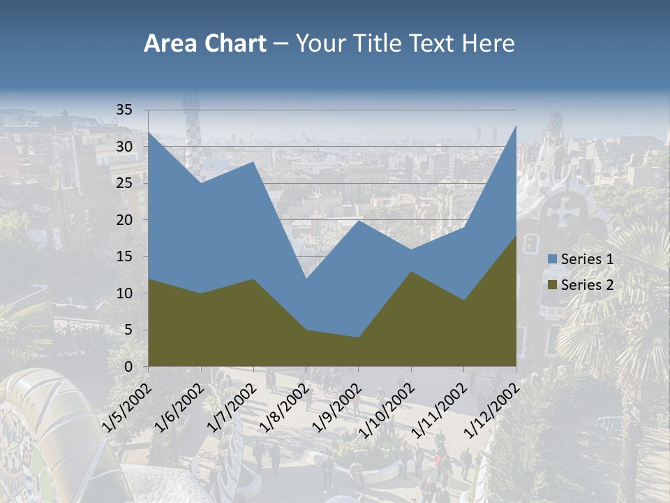 Gaudi Park Art PowerPoint Template