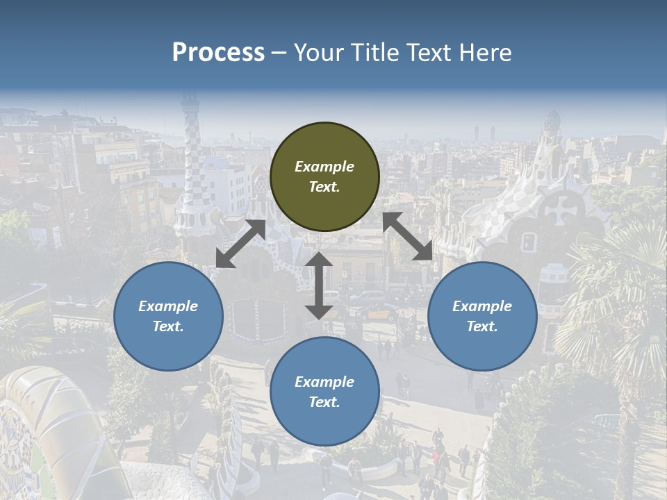 Gaudi Park Art PowerPoint Template