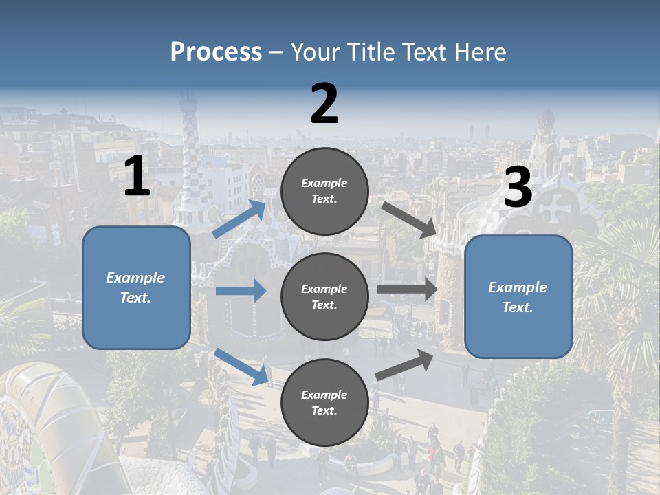 Gaudi Park Art PowerPoint Template