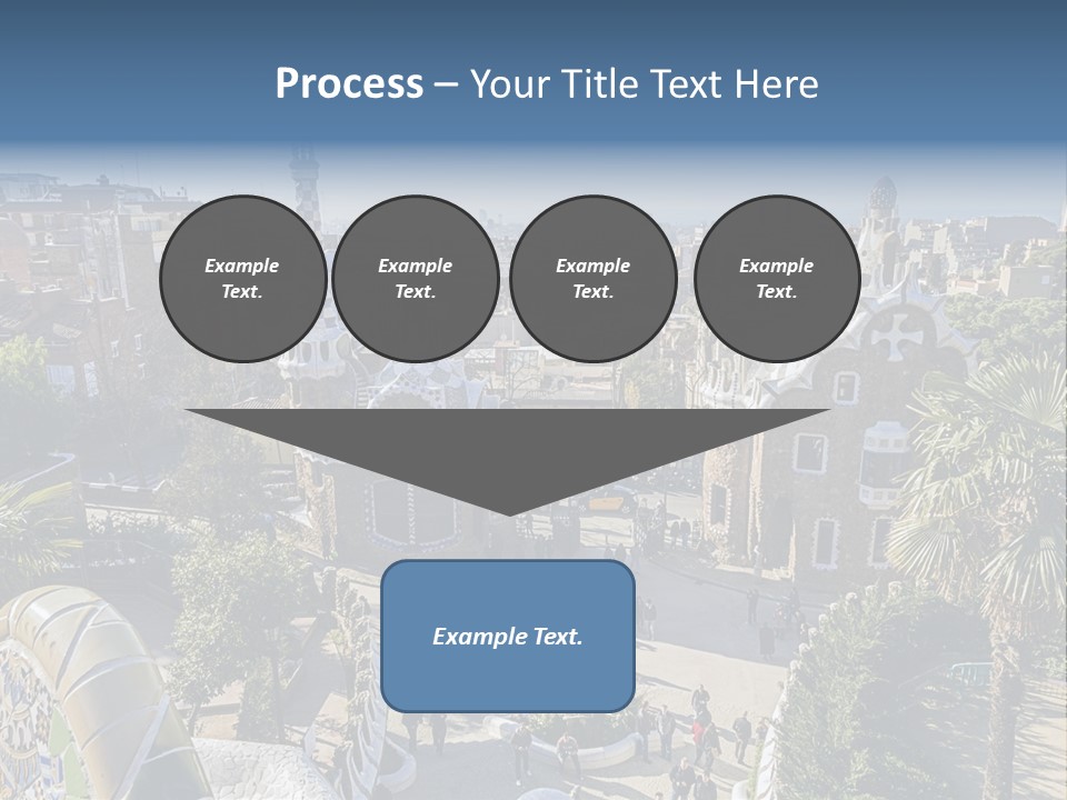 Gaudi Park Art PowerPoint Template