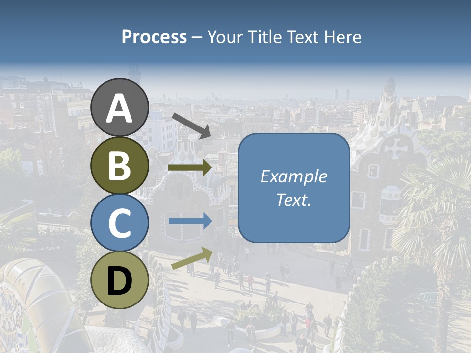 Gaudi Park Art PowerPoint Template