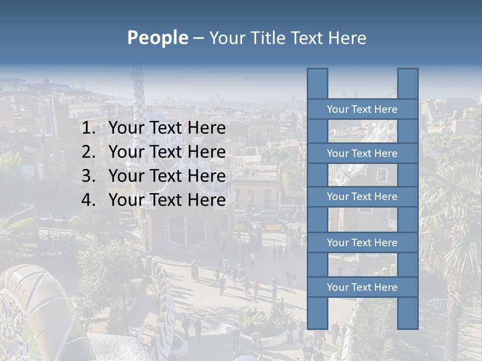 Gaudi Park Art PowerPoint Template