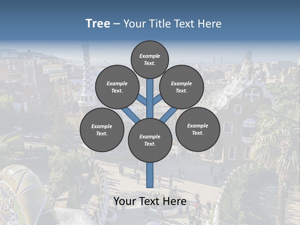 Gaudi Park Art PowerPoint Template