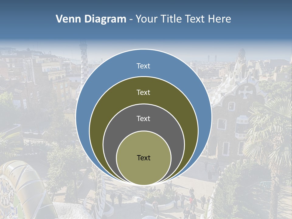 Gaudi Park Art PowerPoint Template