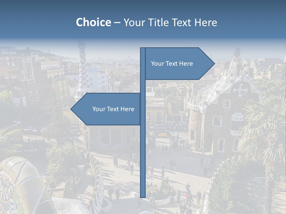 Gaudi Park Art PowerPoint Template