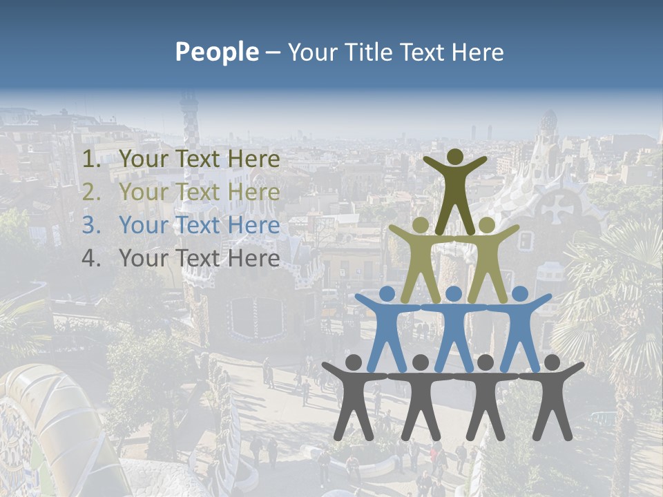 Gaudi Park Art PowerPoint Template