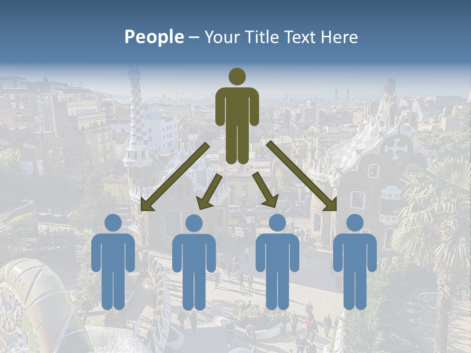 Gaudi Park Art PowerPoint Template