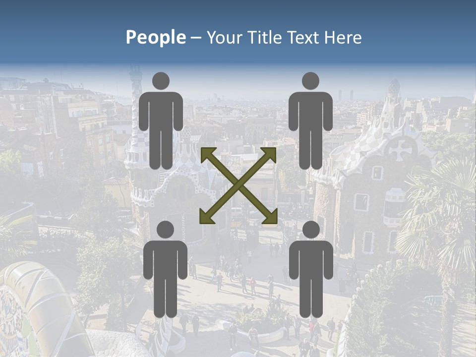 Gaudi Park Art PowerPoint Template