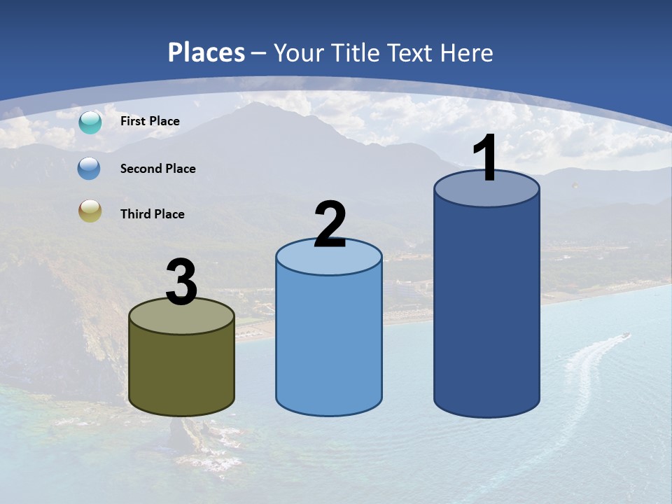 Calendar Wallpaper Colorful PowerPoint Template