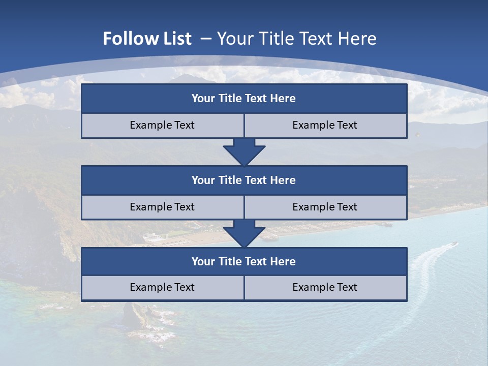 Calendar Wallpaper Colorful PowerPoint Template