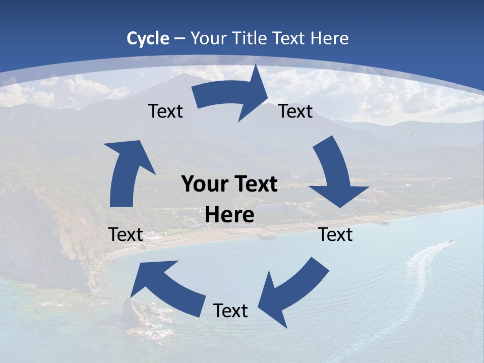 Calendar Wallpaper Colorful PowerPoint Template
