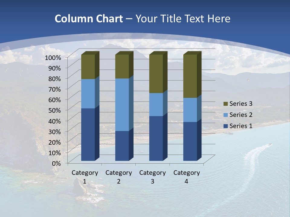 Calendar Wallpaper Colorful PowerPoint Template