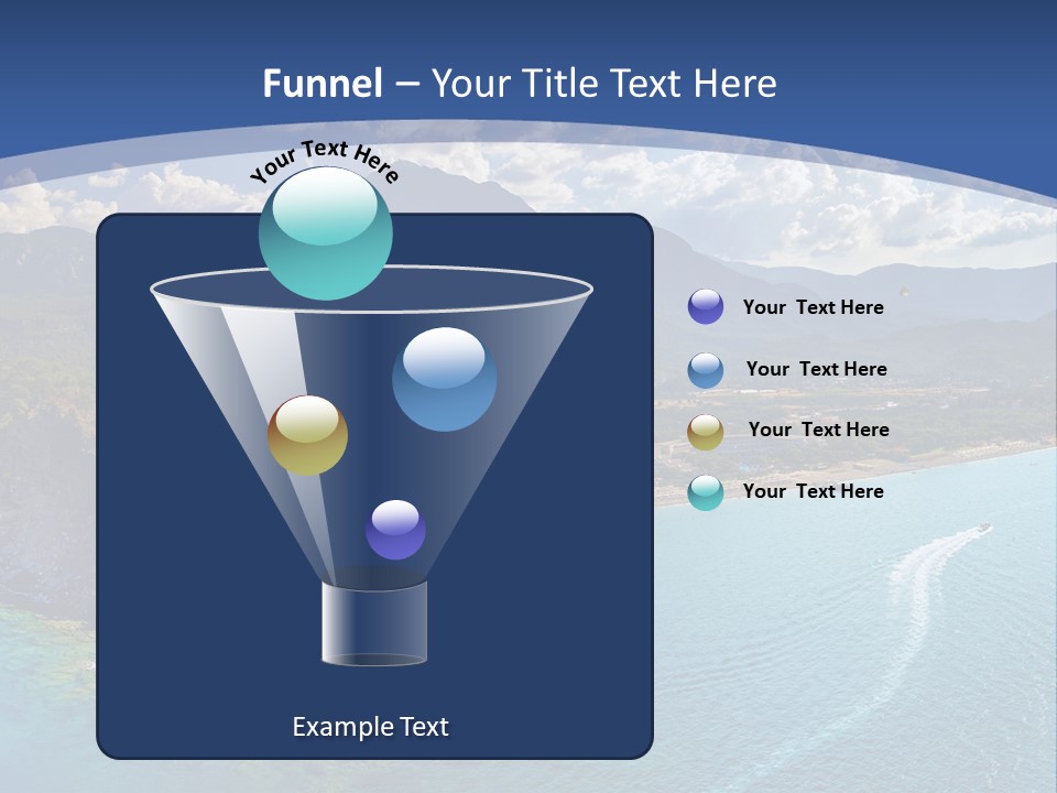 Calendar Wallpaper Colorful PowerPoint Template