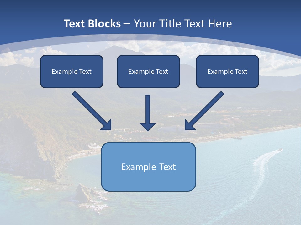 Calendar Wallpaper Colorful PowerPoint Template