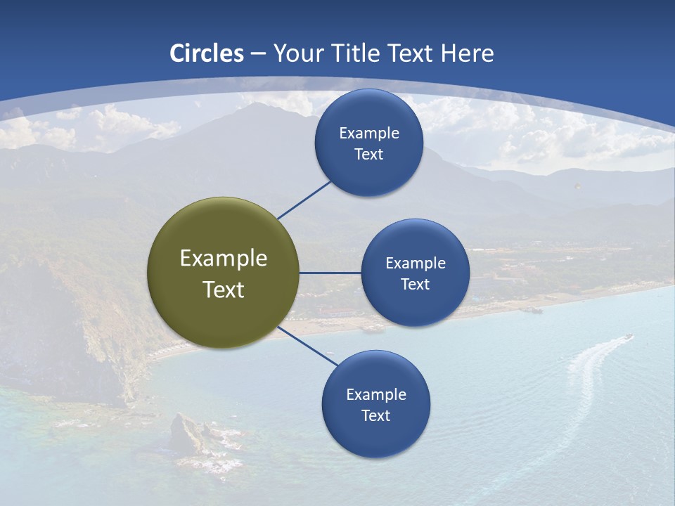 Calendar Wallpaper Colorful PowerPoint Template