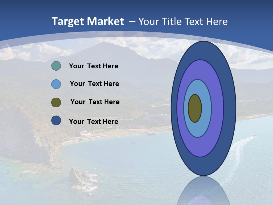 Calendar Wallpaper Colorful PowerPoint Template