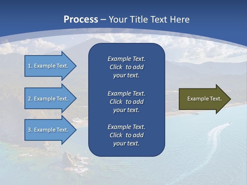 Calendar Wallpaper Colorful PowerPoint Template