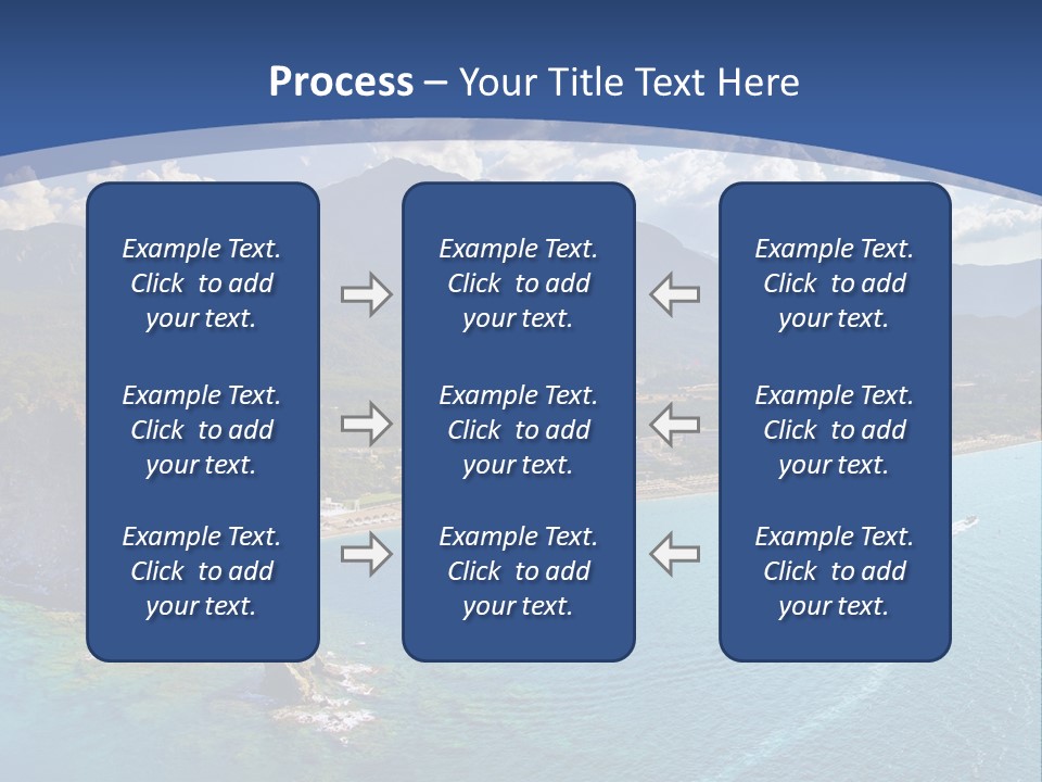 Calendar Wallpaper Colorful PowerPoint Template