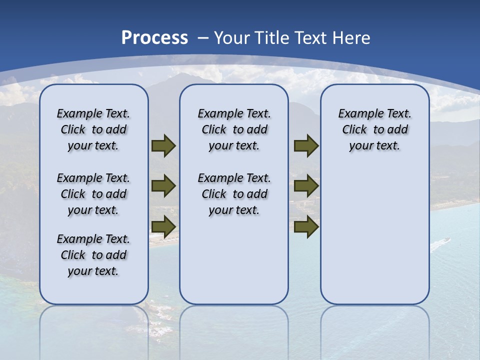 Calendar Wallpaper Colorful PowerPoint Template
