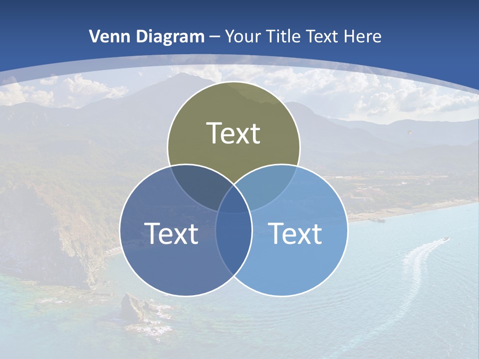 Calendar Wallpaper Colorful PowerPoint Template