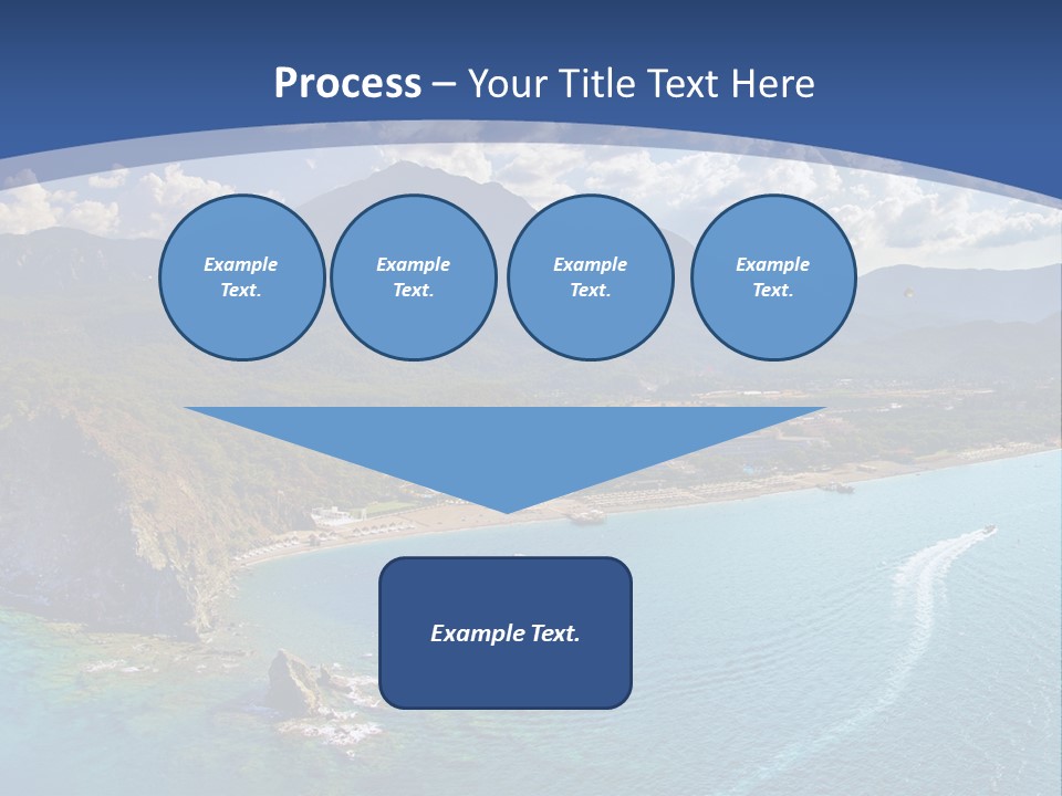 Calendar Wallpaper Colorful PowerPoint Template