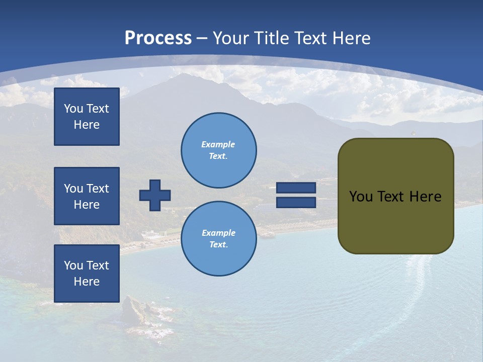 Calendar Wallpaper Colorful PowerPoint Template