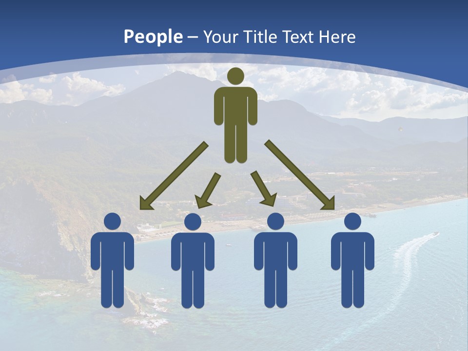 Calendar Wallpaper Colorful PowerPoint Template