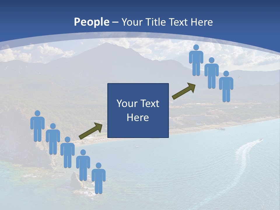 Calendar Wallpaper Colorful PowerPoint Template