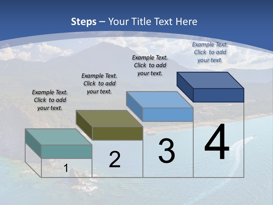 Calendar Wallpaper Colorful PowerPoint Template