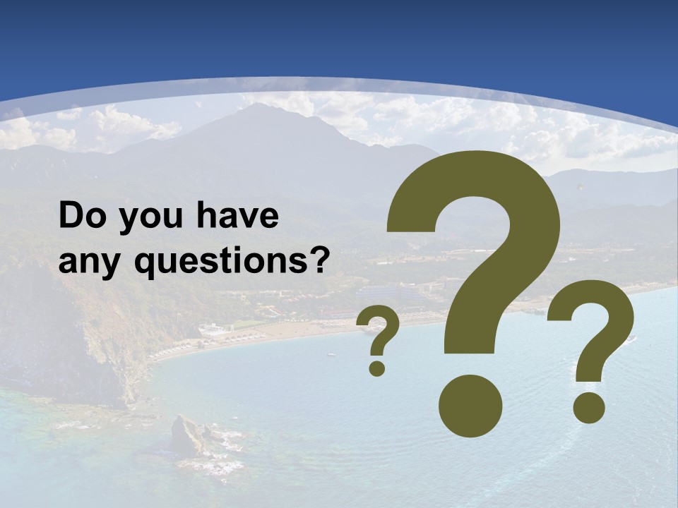 Calendar Wallpaper Colorful PowerPoint Template