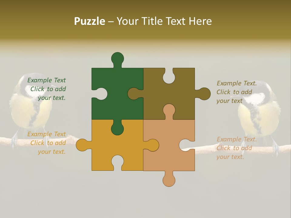 Bird Bird Life Small PowerPoint Template