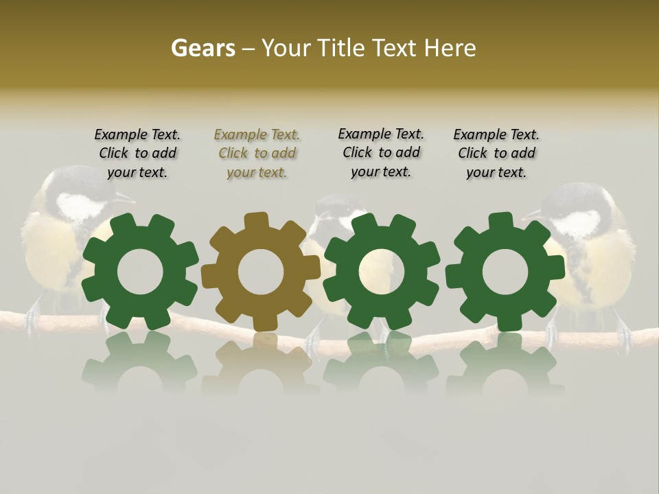 Bird Bird Life Small PowerPoint Template