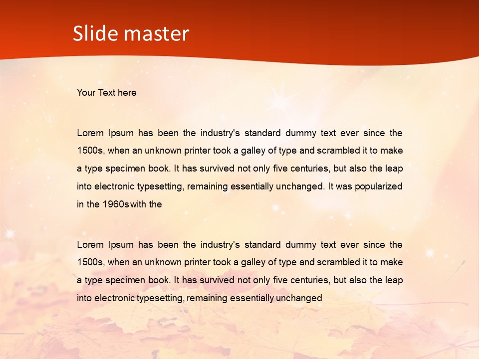 Nature Outdoors Natural PowerPoint Template