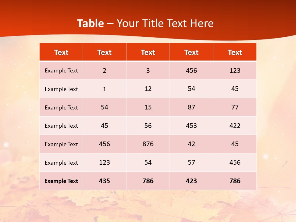 Nature Outdoors Natural PowerPoint Template