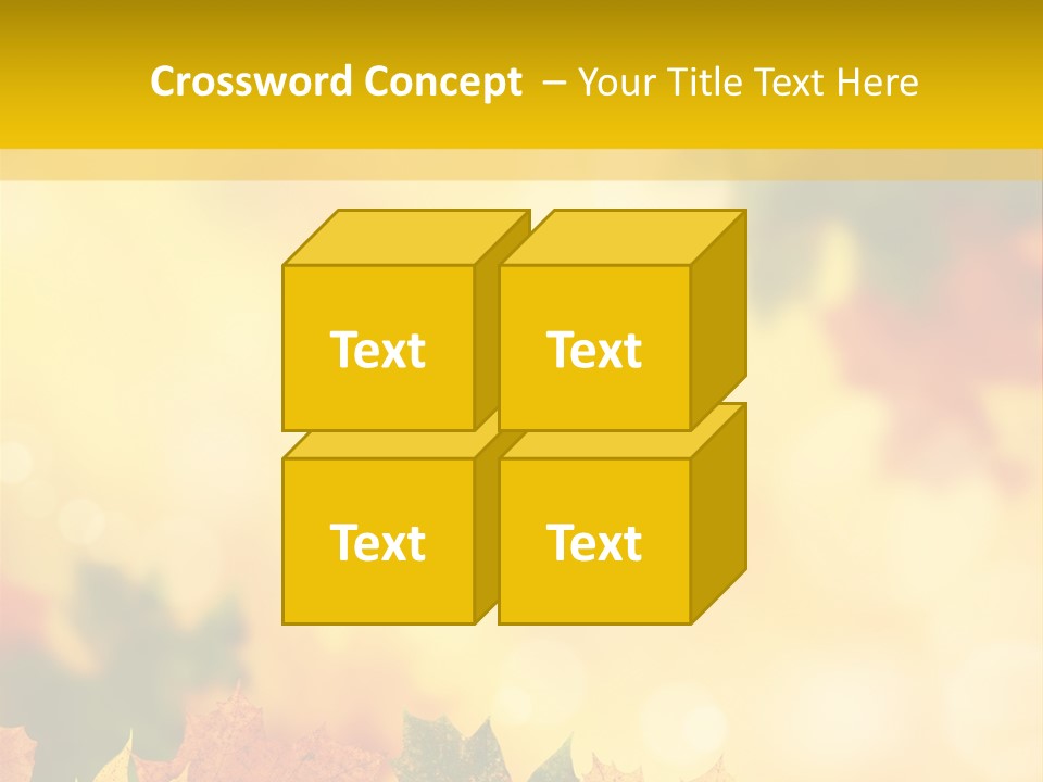 Light Nature Closeup PowerPoint Template
