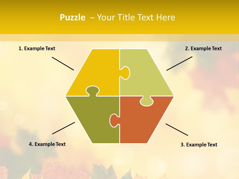 Light Nature Closeup PowerPoint Template