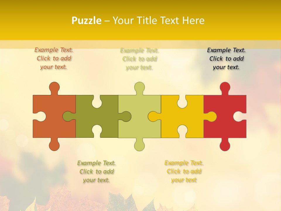 Light Nature Closeup PowerPoint Template