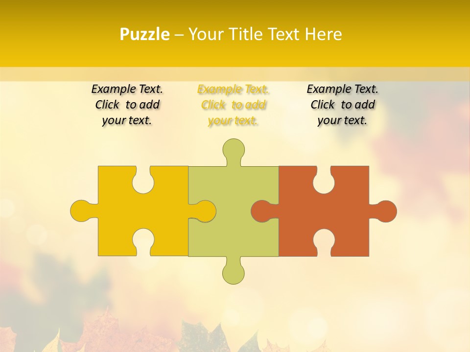 Light Nature Closeup PowerPoint Template