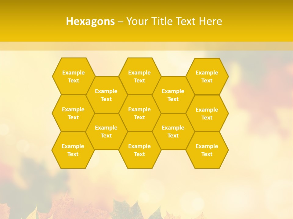 Light Nature Closeup PowerPoint Template