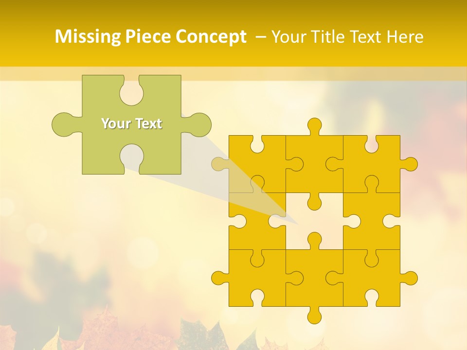 Light Nature Closeup PowerPoint Template