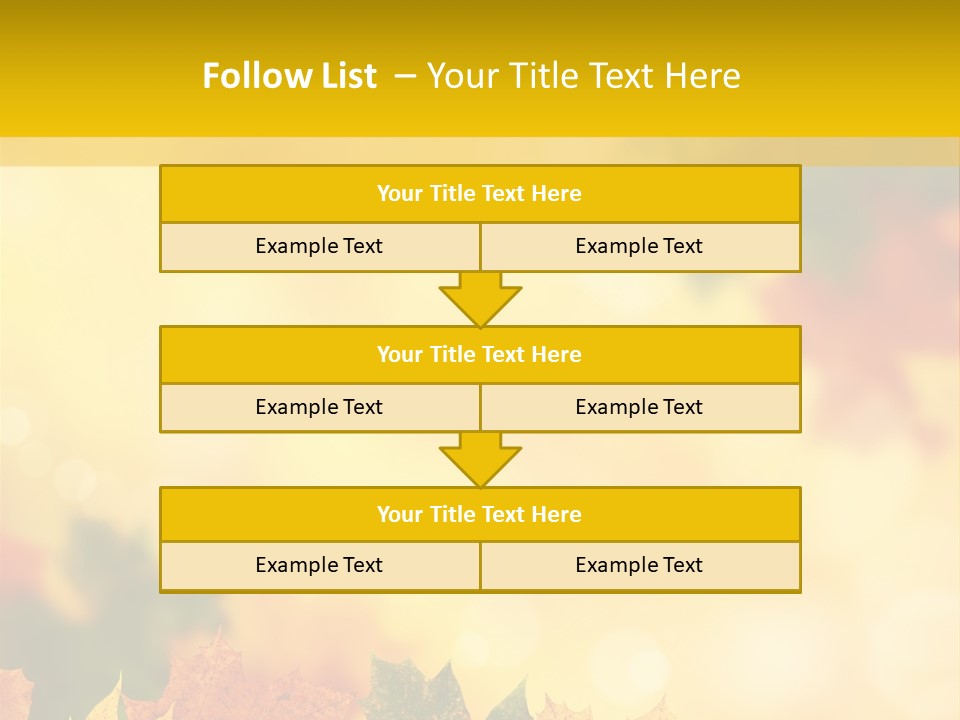 Light Nature Closeup PowerPoint Template
