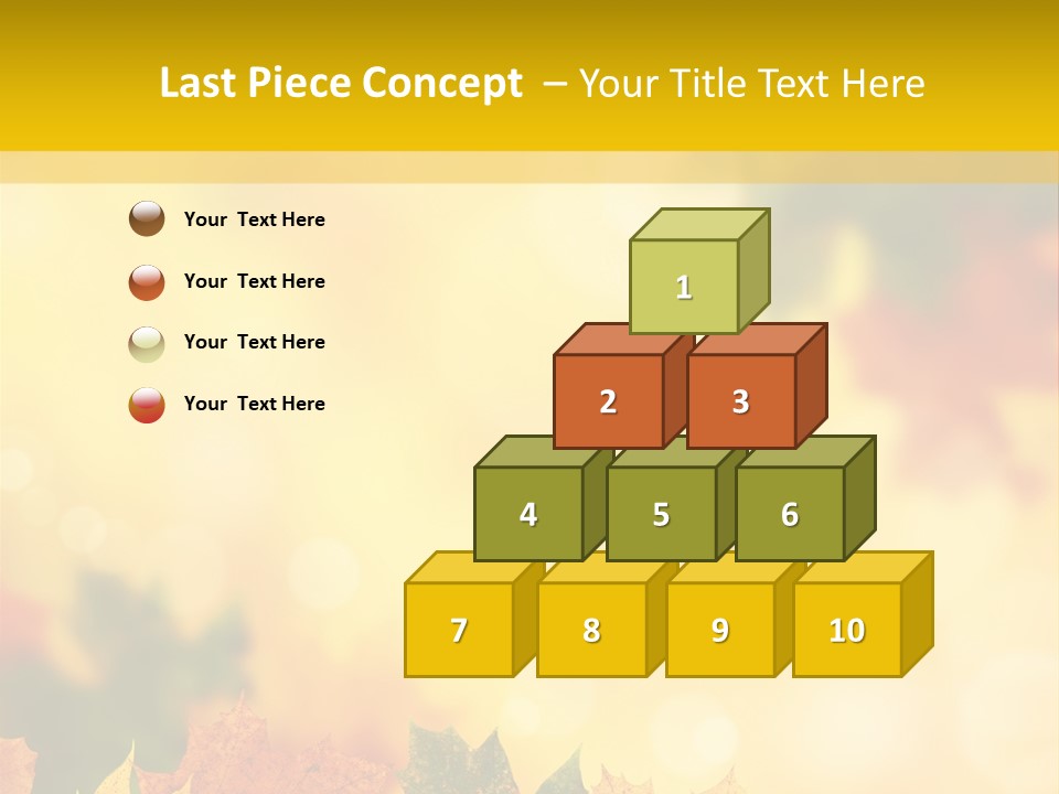 Light Nature Closeup PowerPoint Template